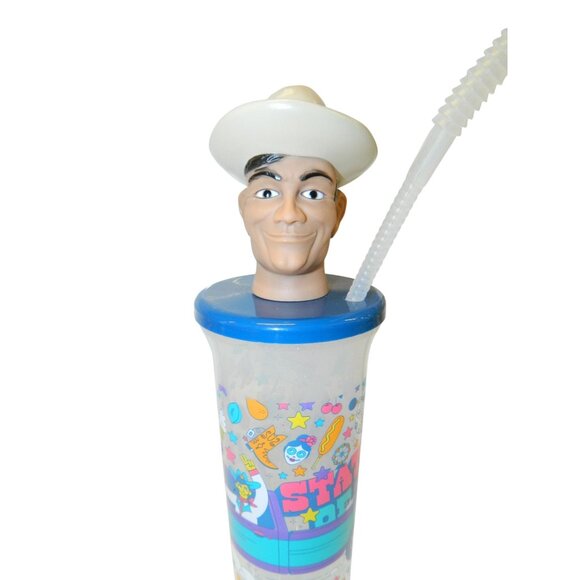 2025 State Fair Of Texas Big Tex Souvenir Cup Straw & Cowboy Lid 32 Oz Tumbler - Picture 2 of 9